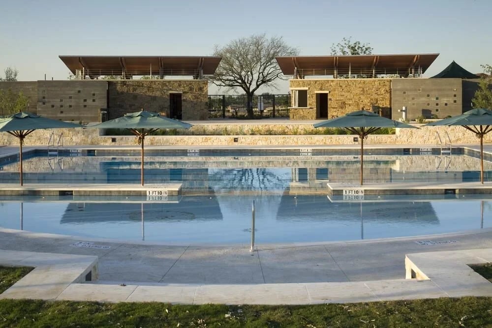 Ella Wooten Swim Center custom pool by Modern Pools in Austin