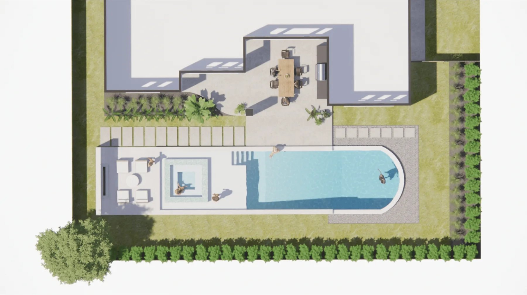 How Much Does a Pool Cost in Austin, TX? — Modern Pools Austin pool photo 1