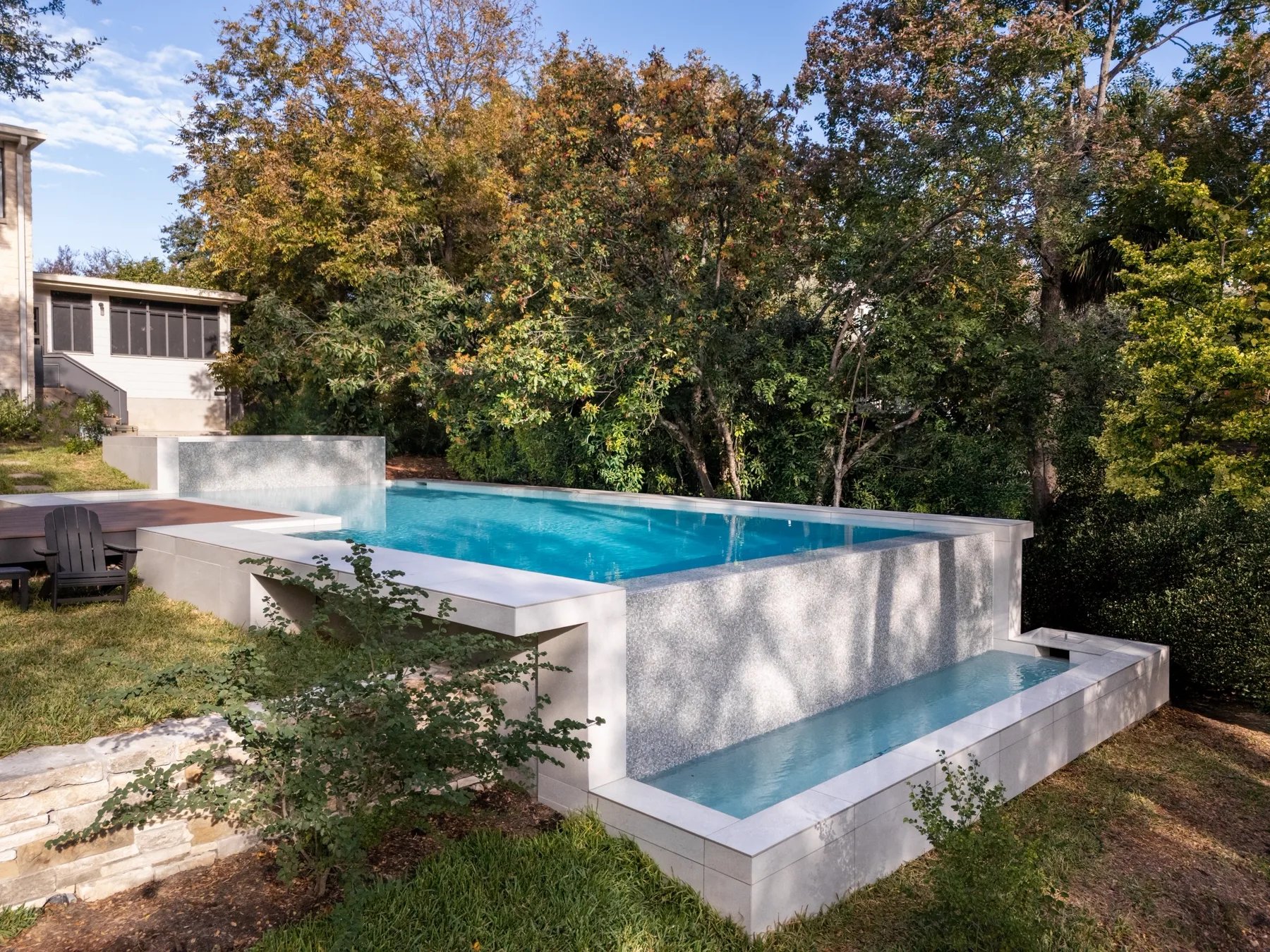 Ideas For Pools In Small Backyards — Modern Pools Austin pool photo 2
