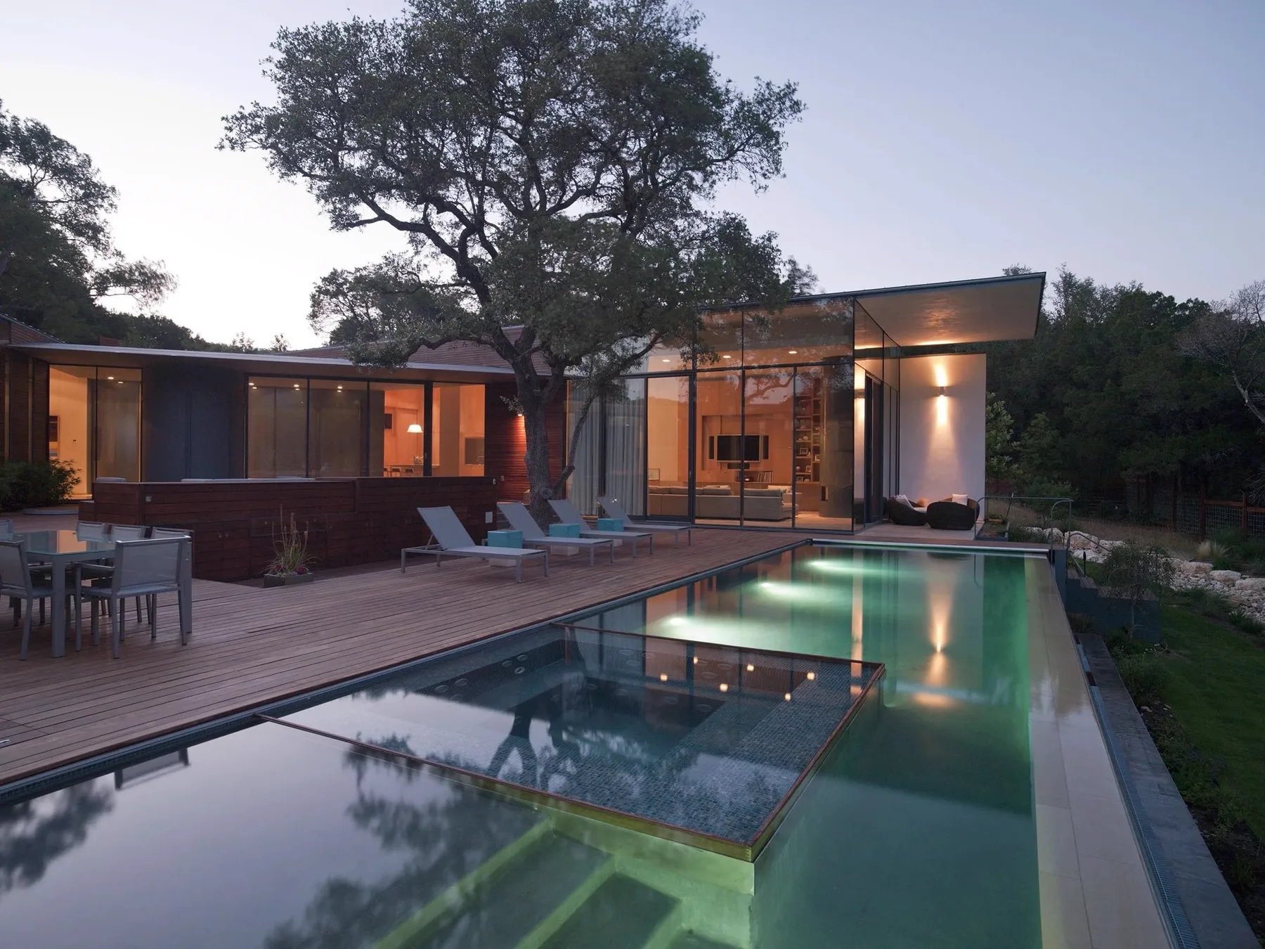 Ideas For Pools In Small Backyards — Modern Pools Austin pool photo 13