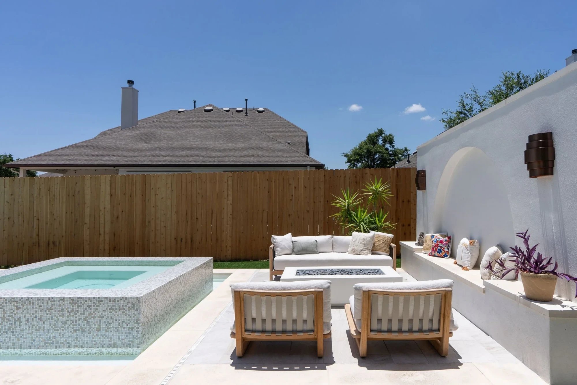 Flashpool Studio Pool custom pool by Modern Pools in Austin