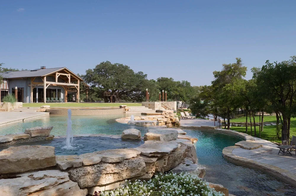 Hog Hollow custom pool by Modern Pools in Hill Country