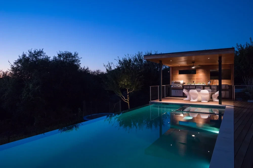 Texas Golf Club custom pool by Modern Pools in Austin