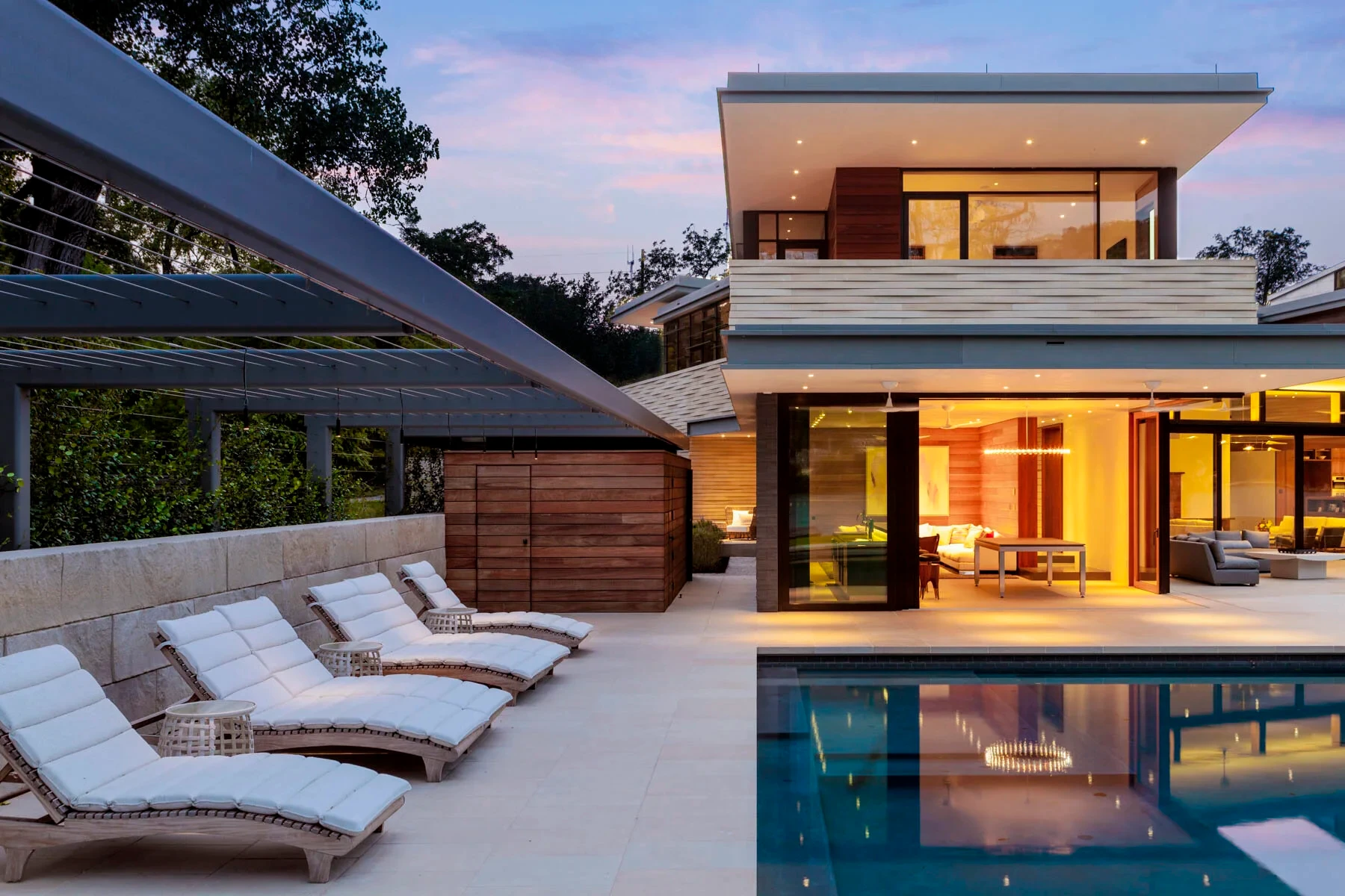 Westlake Drive custom pool by Modern Pools in West Lake Hills